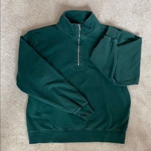 Brandy Melville quarter zip pullover